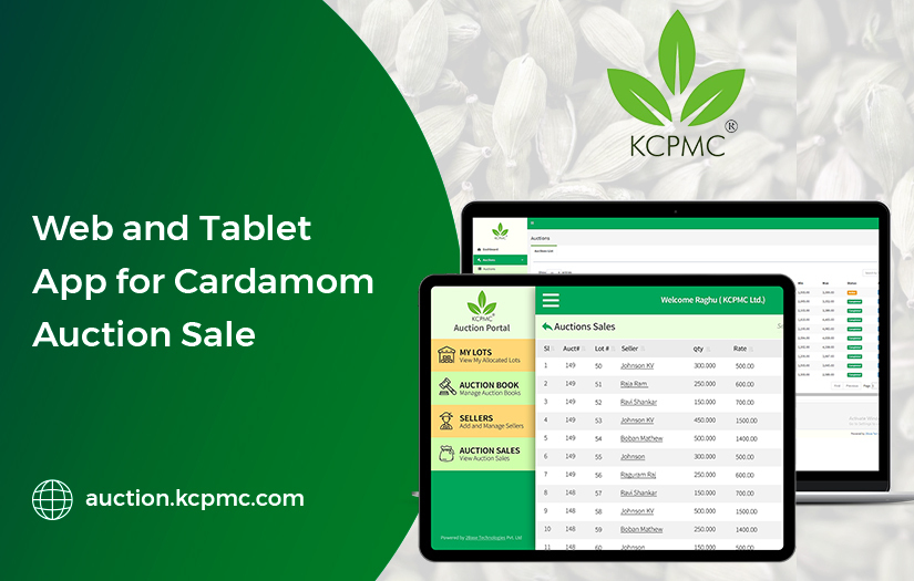 KCPMC Auction Portal screenshot 1